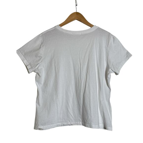 Advocate the Label Women's Short Sleeve The Perfect Pullover Tee Size XL White - Picture 5 of 8